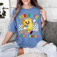 Cute 100 Days In The Books Groovy Boy Girl Teacher Women's Comfort Colors T-Shirt Chalky Mint