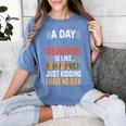 A Day Without Reading I Have No Idea Book Lovers Women's Comfort Colors T-Shirt Chalky Mint