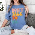 Don't Talk To Me Sarcastic Introvert Antisocial Women's Comfort Colors T-Shirt Chalky Mint Don't Talk To Me Sarcastic Introvert Antisocial Women's Comfort Colors T-Shirt Chalky Mint