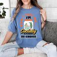 Don't Test Me Introvert's Women's Comfort Colors T-Shirt Chalky Mint