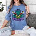 Dragon Read Reading Librarian Book Across America Kids Women's Comfort Colors T-Shirt Chalky Mint
