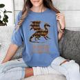 Easily Distracted By Dragons And Books Library Dragon Lover Women's Comfort Colors T-Shirt Chalky Mint