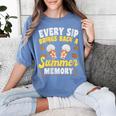 Every Sip Brings Back A Summer Memory Iced Coffee Women's Comfort Colors T-Shirt Chalky Mint Every Sip Brings Back A Summer Memory Iced Coffee Women's Comfort Colors T-Shirt Chalky Mint
