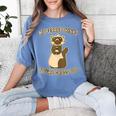 Ew People Ferret Saying Mask Introvert Ferrets Women's Comfort Colors T-Shirt Chalky Mint