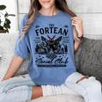 Fortean Social Club Bigfoot Mothman Alien Cryptid Introvert Women's Comfort Colors T-Shirt Chalky Mint