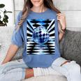 Frutiger Aero Aesthetic Tech Checkered Room Orb Sky Women's Comfort Colors T-Shirt Chalky Mint Frutiger Aero Aesthetic Tech Checkered Room Orb Sky Women's Comfort Colors T-Shirt Chalky Mint