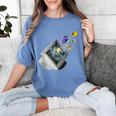 Frutiger Aero Aesthetic Tech Computer Aquarium Fishes Women's Comfort Colors T-Shirt Chalky Mint Frutiger Aero Aesthetic Tech Computer Aquarium Fishes Women's Comfort Colors T-Shirt Chalky Mint