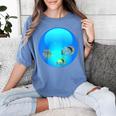 Frutiger Aero Aesthetic Tech Orb Fishes Raglan Baseball Tee Women's Comfort Colors T-Shirt Chalky Mint Frutiger Aero Aesthetic Tech Orb Fishes Raglan Baseball Tee Women's Comfort Colors T-Shirt Chalky Mint
