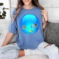 Frutiger Aero Aesthetic Tech Orb Fishes Women's Comfort Colors T-Shirt Chalky Mint Frutiger Aero Aesthetic Tech Orb Fishes Women's Comfort Colors T-Shirt Chalky Mint