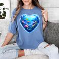 Frutiger Aero Y2K Heart Women's Comfort Colors T-Shirt Chalky Mint