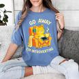 Go Away I'm Introverting Cat Coffee Headphones Women's Comfort Colors T-Shirt Chalky Mint Go Away I'm Introverting Cat Coffee Headphones Women's Comfort Colors T-Shirt Chalky Mint