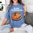Go Away I'm Introverting Cat Introvert Men Women Girls Kids Women's Comfort Colors T-Shirt Chalky Mint