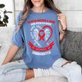 Go Red In Memory Of Goddaughter Heart Disease Awareness Women's Comfort Colors T-Shirt Chalky Mint Go Red In Memory Of Goddaughter Heart Disease Awareness Women's Comfort Colors T-Shirt Chalky Mint