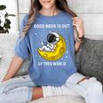 Good Book Is Out Of This World Astronaut Read Book Bookworm Women's Comfort Colors T-Shirt Chalky Mint Good Book Is Out Of This World Astronaut Read Book Bookworm Women's Comfort Colors T-Shirt Chalky Mint