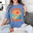 Groovy Brother 70s Aesthetic Nostalgia 1970's Retro Brother Women's Comfort Colors T-Shirt Chalky Mint