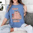 Hang In There It Gets Worse Introverts Anti Valentines Day Women's Comfort Colors T-Shirt Chalky Mint