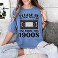 Over The Hill Please Be Patient I'm From The 1900s VHS Premium Tri-Blend Women's Comfort Colors T-Shirt Chalky Mint