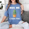 Hug Me I Dare You Introvert Cactus Tee Women's Comfort Colors T-Shirt Chalky Mint Hug Me I Dare You Introvert Cactus Tee Women's Comfort Colors T-Shirt Chalky Mint
