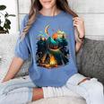 Id Rather Be Camping Great Outdoors Love Glamping Introvert Women's Comfort Colors T-Shirt Chalky Mint Id Rather Be Camping Great Outdoors Love Glamping Introvert Women's Comfort Colors T-Shirt Chalky Mint