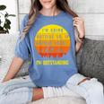 I'm Outstanding Retro Introvert Mountain Trip Lover Women's Comfort Colors T-Shirt Chalky Mint I'm Outstanding Retro Introvert Mountain Trip Lover Women's Comfort Colors T-Shirt Chalky Mint