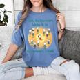 Introvert Extrovert Cartoon In Asstrovert World Women's Comfort Colors T-Shirt Chalky Mint