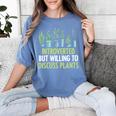 Introvert Farming Life Gardening For Geeky Plant Lover Women's Comfort Colors T-Shirt Chalky Mint Introvert Farming Life Gardening For Geeky Plant Lover Women's Comfort Colors T-Shirt Chalky Mint