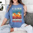 Introvert Fox Animal Lover Saying Loner Antisocial Women's Comfort Colors T-Shirt Chalky Mint Introvert Fox Animal Lover Saying Loner Antisocial Women's Comfort Colors T-Shirt Chalky Mint