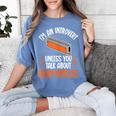 Im An Introvert Unless You Talk About Harmonicas Women's Comfort Colors T-Shirt Chalky Mint