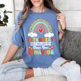 Introvert But Willing To Shape Your Behavior Women's Comfort Colors T-Shirt Chalky Mint