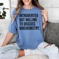 Introverted Biochemist Biochemistry Introvert Women's Comfort Colors T-Shirt Chalky Mint Introverted Biochemist Biochemistry Introvert Women's Comfort Colors T-Shirt Chalky Mint