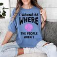 Introverted Sarcastic Humor Antisocial Introvert Women's Comfort Colors T-Shirt Chalky Mint