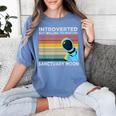 Introverted But Willing To Discuss Sanctuary Moon Women's Comfort Colors T-Shirt Chalky Mint Introverted But Willing To Discuss Sanctuary Moon Women's Comfort Colors T-Shirt Chalky Mint