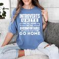 Introverts Unite Quiet Observer Introverted Antisocial Women's Comfort Colors T-Shirt Chalky Mint Introverts Unite Quiet Observer Introverted Antisocial Women's Comfort Colors T-Shirt Chalky Mint