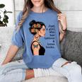 Just a Girl Who Has Tattoos And Love Books Tattooed Inked Women's Comfort Colors T-Shirt Chalky Mint