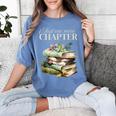 Just One More Chapter Book Lover Women's Comfort Colors T-Shirt Chalky Mint Just One More Chapter Book Lover Women's Comfort Colors T-Shirt Chalky Mint