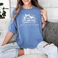 Just One More Chapter Dog German Shepherd Book Lover Women's Comfort Colors T-Shirt Chalky Mint