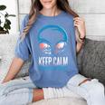 Keep Calm Earthlings Are Strange Alien Introvert Women's Comfort Colors T-Shirt Chalky Mint Keep Calm Earthlings Are Strange Alien Introvert Women's Comfort Colors T-Shirt Chalky Mint