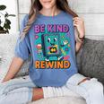 Be Kind Rewind 90s VHS Nostalgia Retro Women's Comfort Colors T-Shirt Chalky Mint