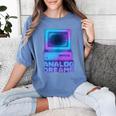 Lofi Reverie Analog Dreams Pixel 90s Desktop VHS Nostalgia Women's Comfort Colors T-Shirt Chalky Mint