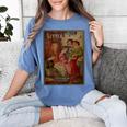 Louisa May Alcott Coming Of Age Novel Little Women Book Cover Small Women's Comfort Colors T-Shirt Chalky Mint