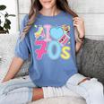I Love 70's Retro Style Nostalgia Vibe 1970's Party Premium Tri-Blend Women's Comfort Colors T-Shirt Chalky Mint