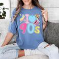 I Love 90's Retro Style Nostalgia Vibe 1990's Party Women's Comfort Colors T-Shirt Chalky Mint