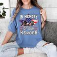 Memorial Day Memory Of Our Heroes Fallen Patriotic Veteran Women's Comfort Colors T-Shirt Chalky Mint