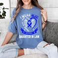 In Memory Of Daughter In Law Colon Cancer Awareness Shirts Women's Comfort Colors T-Shirt Chalky Mint In Memory Of Daughter In Law Colon Cancer Awareness Shirts Women's Comfort Colors T-Shirt Chalky Mint