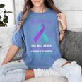 In Memory Of Daughter Suicide Awareness Prevention Women's Comfort Colors T-Shirt Chalky Mint