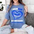In My Memory Of My Husband CVS AWARENESS Women's Comfort Colors T-Shirt Chalky Mint In My Memory Of My Husband CVS AWARENESS Women's Comfort Colors T-Shirt Chalky Mint