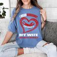 In My Memory Of My Wife AMYLOIDOSIS AWARENESS Women's Comfort Colors T-Shirt Chalky Mint In My Memory Of My Wife AMYLOIDOSIS AWARENESS Women's Comfort Colors T-Shirt Chalky Mint