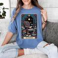 Mystical Library Book Reader The Introvert Tarot Card Women's Comfort Colors T-Shirt Chalky Mint Mystical Library Book Reader The Introvert Tarot Card Women's Comfort Colors T-Shirt Chalky Mint