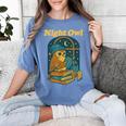 Night Owl Cozy Reading Tea Coffee Lover Bookworm Cute Women's Comfort Colors T-Shirt Chalky Mint