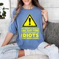 My People Skills Are Just Fine Sarcastic Introvert Women's Comfort Colors T-Shirt Chalky Mint
